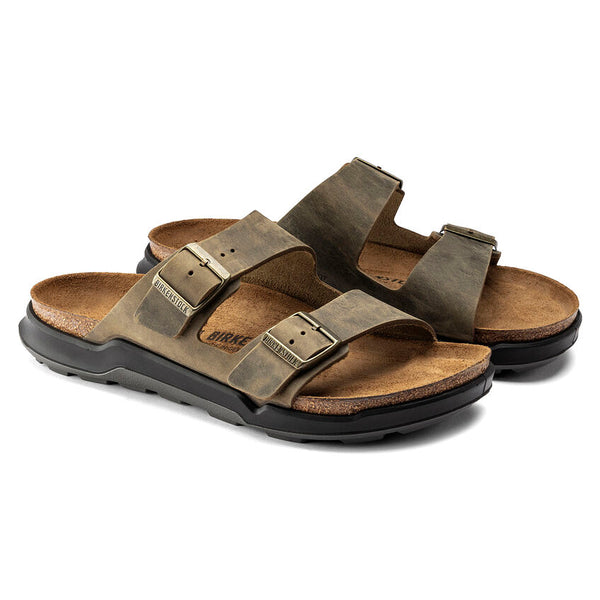 Men's Arizona Rugged Khaki Oiled Leather