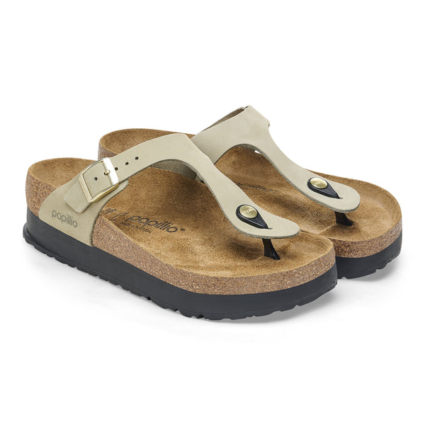 Gizeh Platform Eucalyptus Nubuck