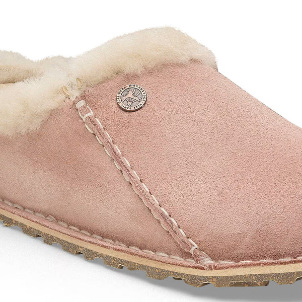 Zermatt Pink Clay Suede Shearling