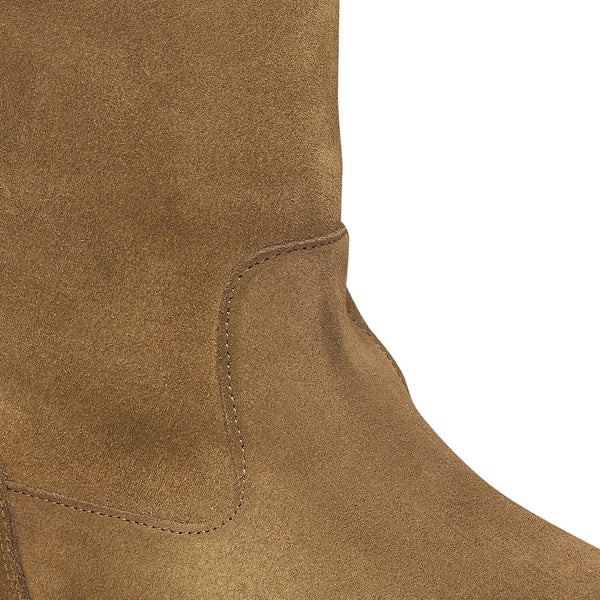 Uppsala Dark Tea Suede Boots