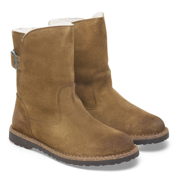 Uppsala Dark Tea Suede Boots