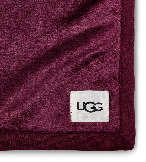 UGG® Duffield Throw II Port Heather