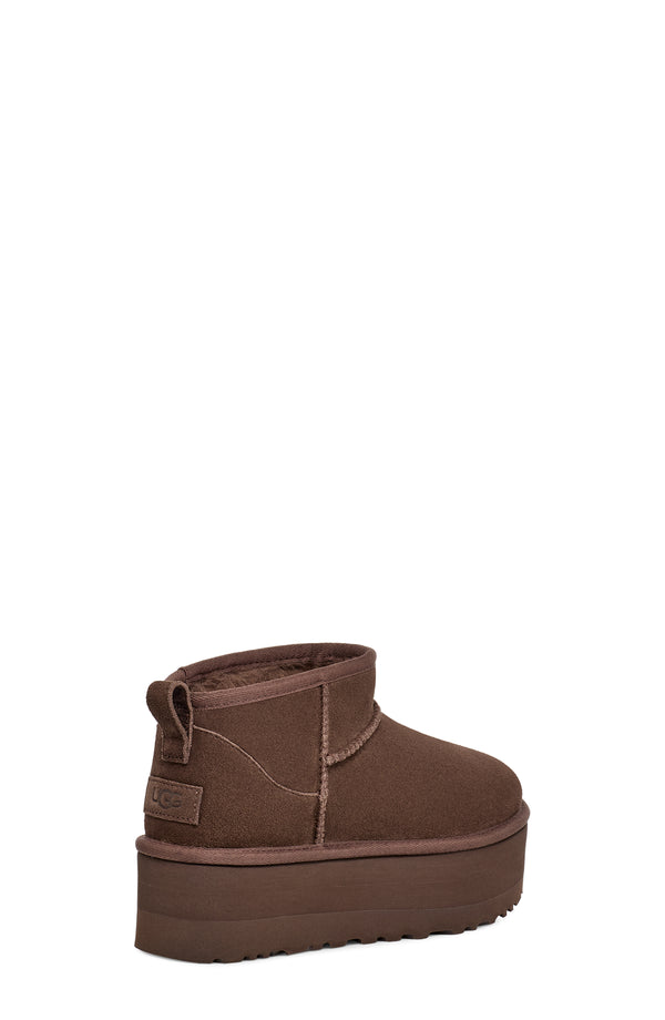 UGG® Classic Ultra Mini Platform Burnt Cedar