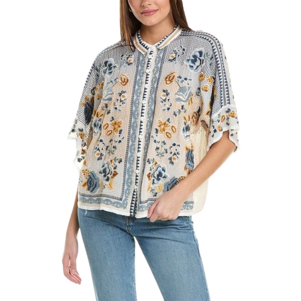 Minerva Embroidered Blouse