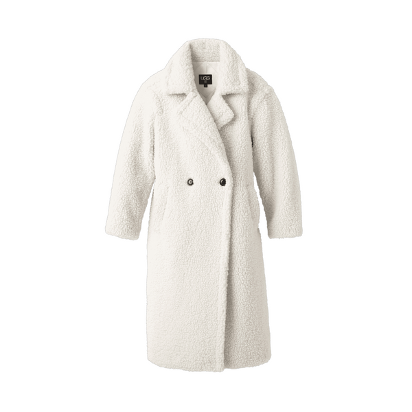 UGG® Gertrude Long Teddy Coat