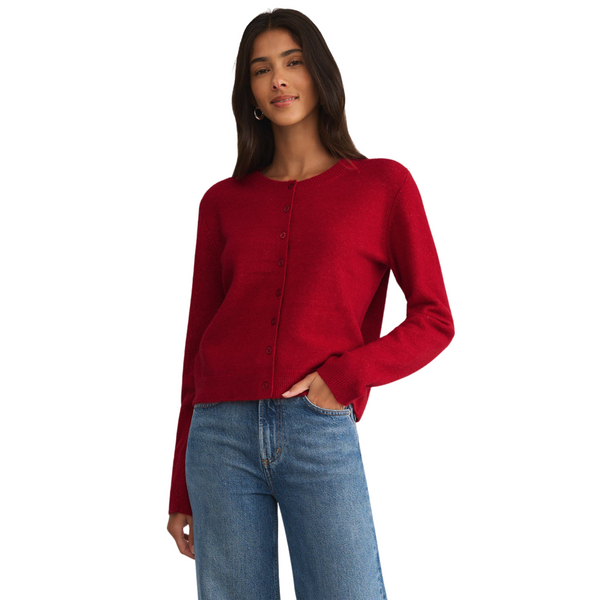 Outlook Cardigan Haute Red