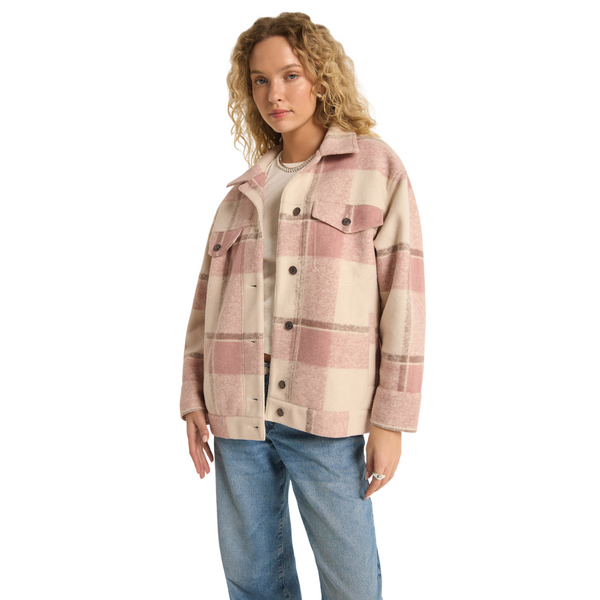 Preston Knit Plaid Jacket