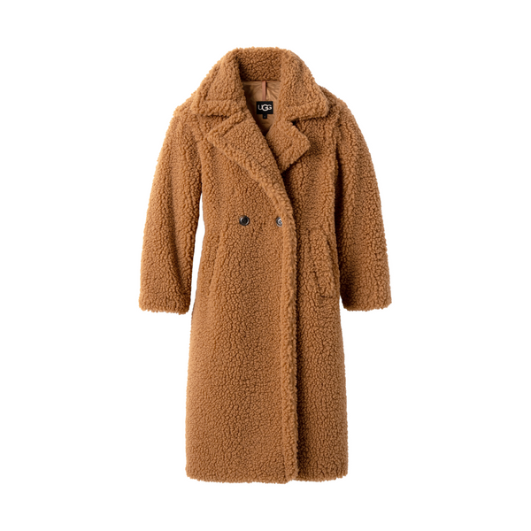 UGG® Gertrude Long Teddy Coat