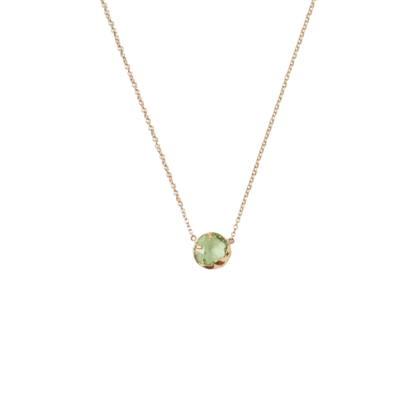 August Birthstone Necklace