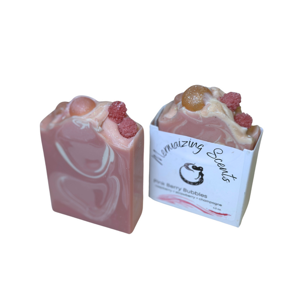 Pink Berry Bubbles Soap