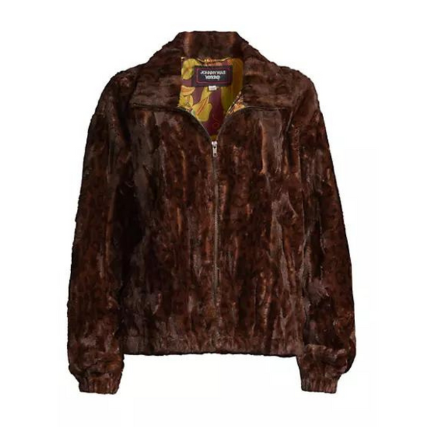 Jaguar Faux Fur Jacket