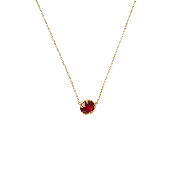 January Birthstone Necklace