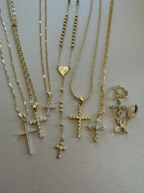 Devotion Heart Rosary Necklace