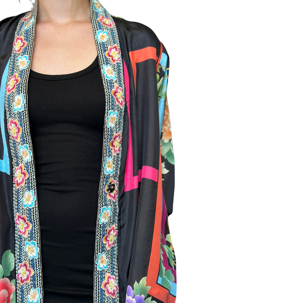 Yena Reversible Kimono Le Jardin