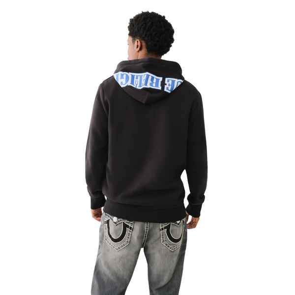 Raw Exaggerated Icon Zip Hoodie