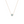 March Birthstone Necklace