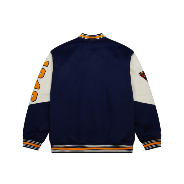 Warriors Team History Varsity Jacket