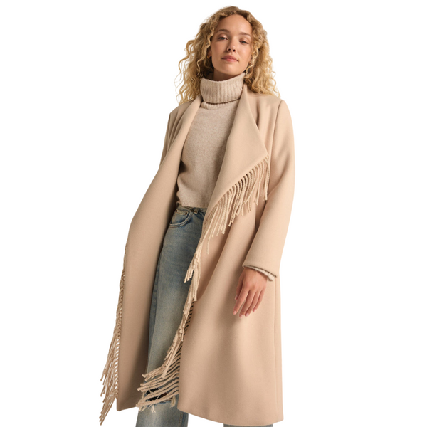 Alchemist Fringe Coat Natural