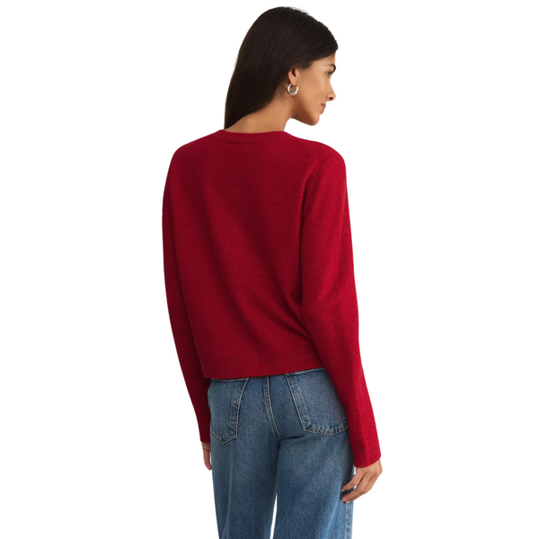 Outlook Cardigan Haute Red