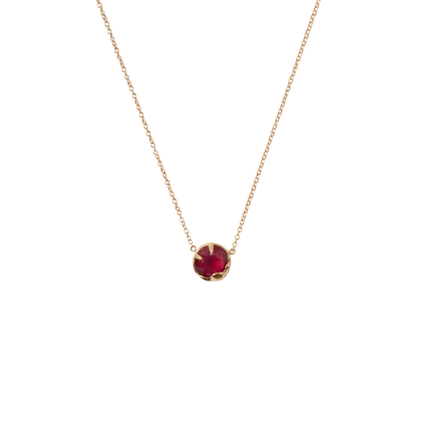 July Birthstone Necklace