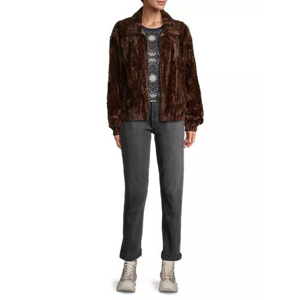 Jaguar Faux Fur Jacket