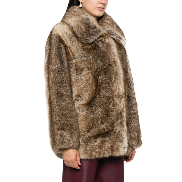 Rosemary Coat Brown Fox