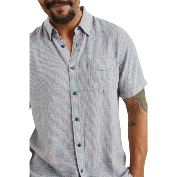 Carson Shirt Chambray Red