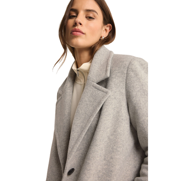 Conway Plush Coat Classic Grey