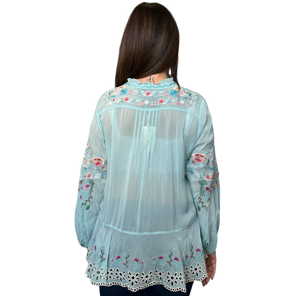 Auroria Embroidered Blouse