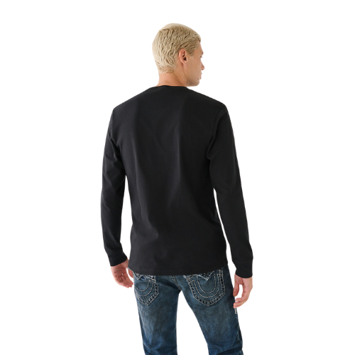 TR Long Sleeve Branded Henley