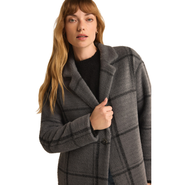 Mason Windowpane Coat