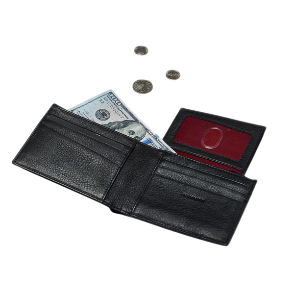 Balboa Bifold Black Leather