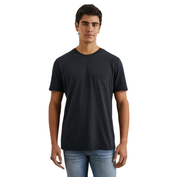 Johnny Pocket Tee Carbon