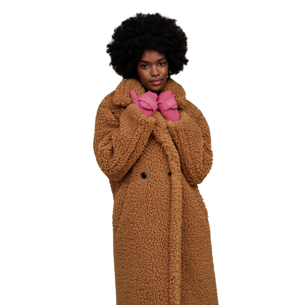 UGG® Gertrude Long Teddy Coat