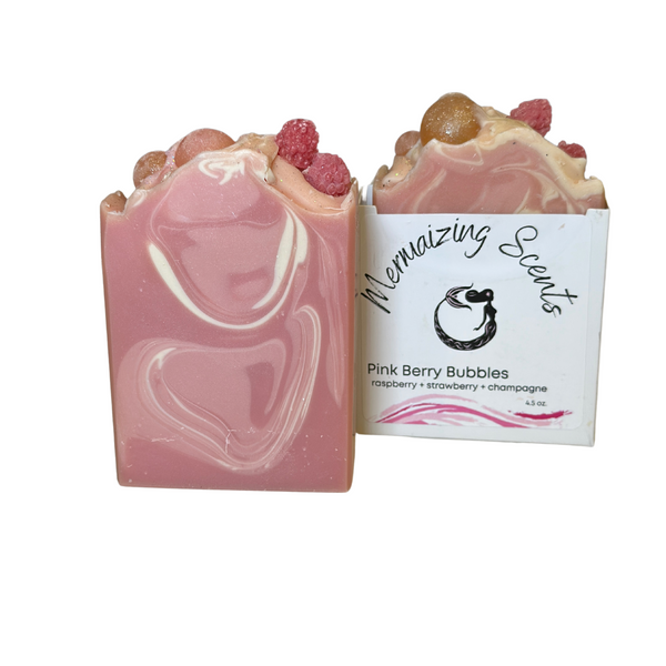 Pink Berry Bubbles Soap