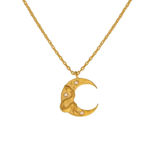 Xanthe Moon Necklace