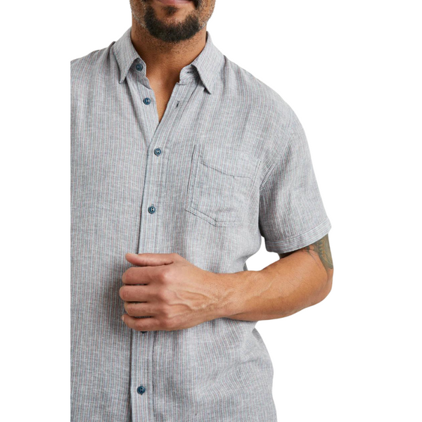 Carson Shirt Chambray Red