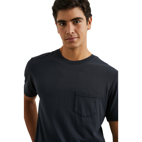 Johnny Pocket Tee Carbon