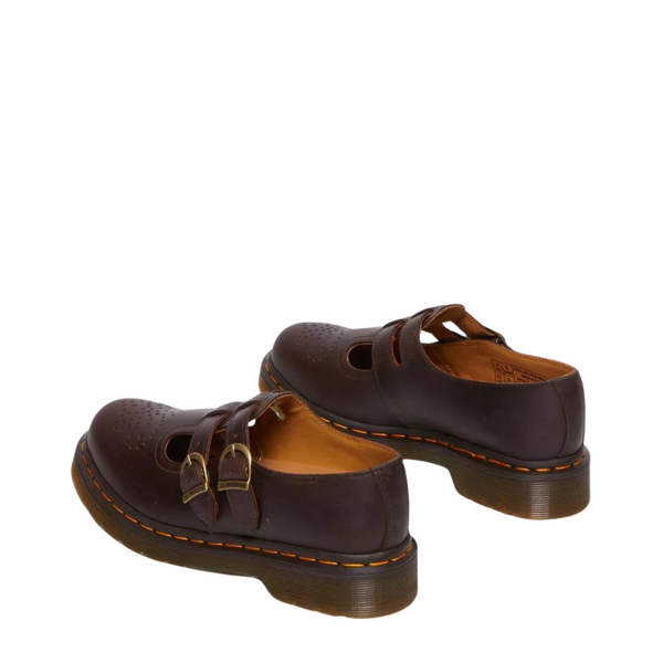 8065 Mary Jane Crazy Horse Brown Leather