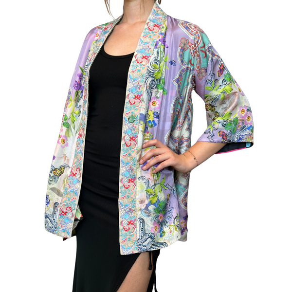 Yena Reversible Kimono Le Jardin