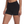 High Rise Bootie Shorts Black