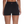 High Rise Bootie Shorts Black