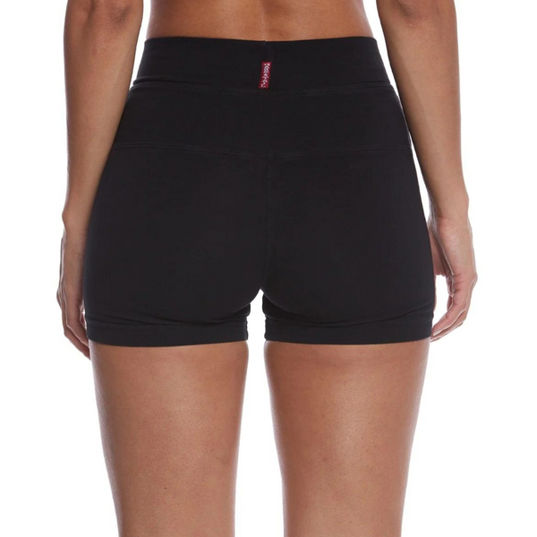 High Rise Bootie Shorts Black