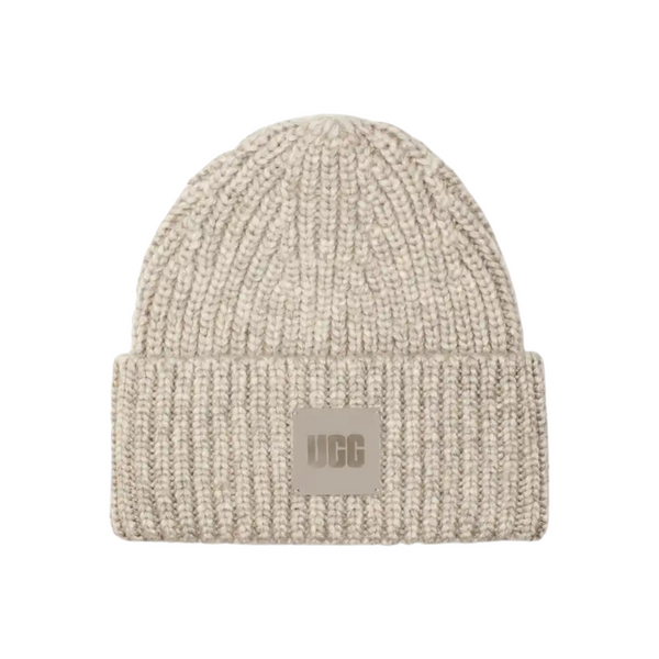 UGG® Chunky Rib Logo Beanie