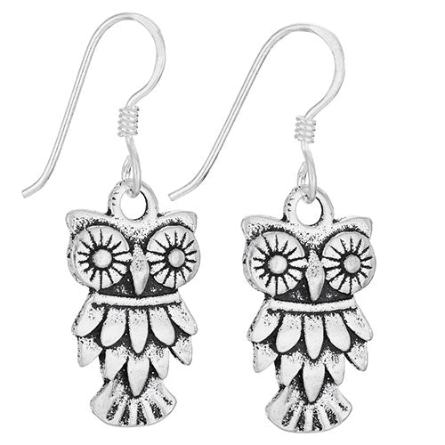 Big Owl Earrings