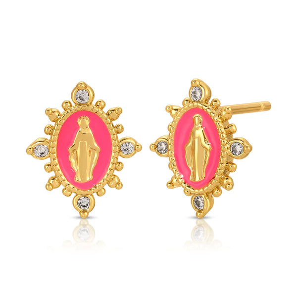 Lady Lourdes Stud Earring