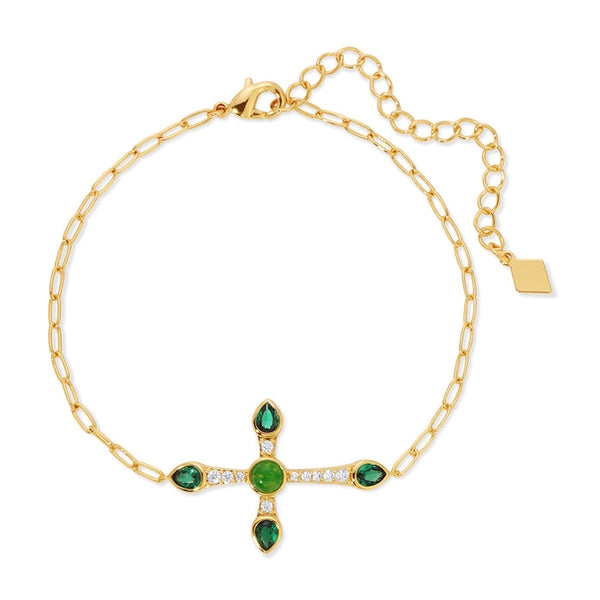 Camille Cross Bracelet