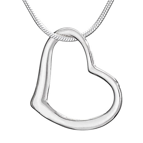 Floating Heart Necklace