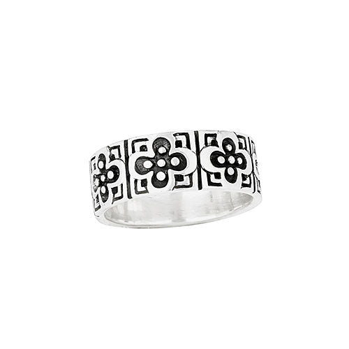 Men's Repeating Squares Band Ring