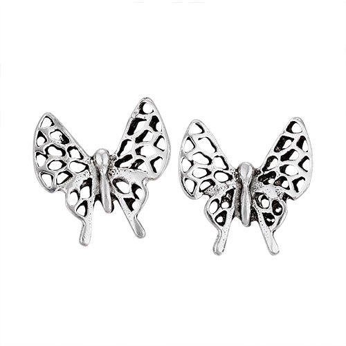 Open Winged Butterfly Stud Earrings